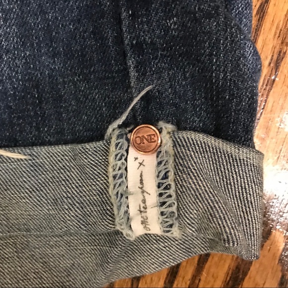 One Teaspoon Hawks Denim Shorts 30 - Picture 4 of 8